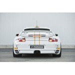 Οπίσθια αεροτομή μαζί με οπίσθιο καπό Hamann για Porsche Carrera 911 (997) Turbo